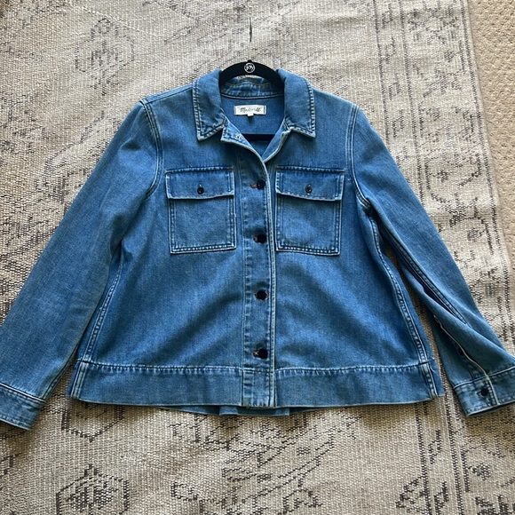 Madewell, super soft denim jacket - Picture 5 of 7